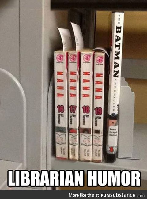 When librarians get bored