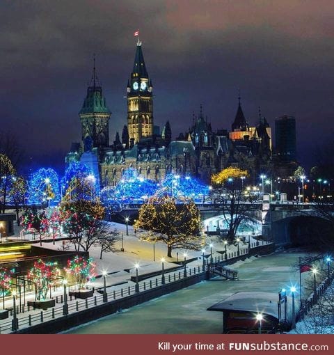 My city actually looks like this at Christmas