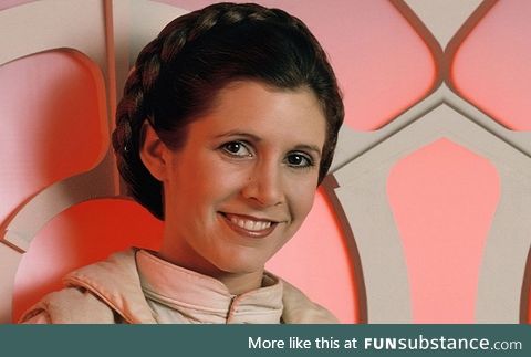 Carrie Fisher died one hour ago. Goodbye Princess. Forever in our hearts