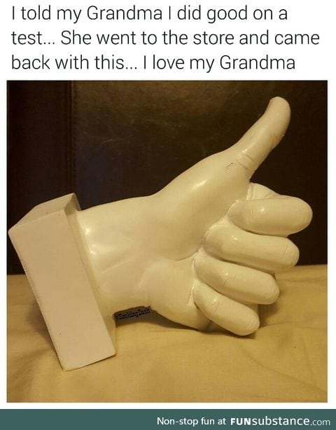 Awesome grandma