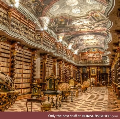Epic library in the czech republic