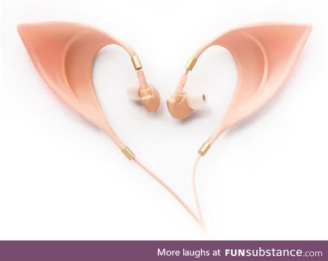 Elf ear headphones