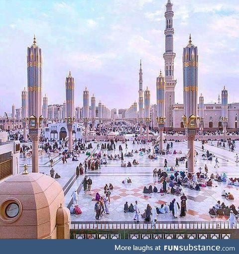 Looks like something out of Star Wars but it's the city of Medina