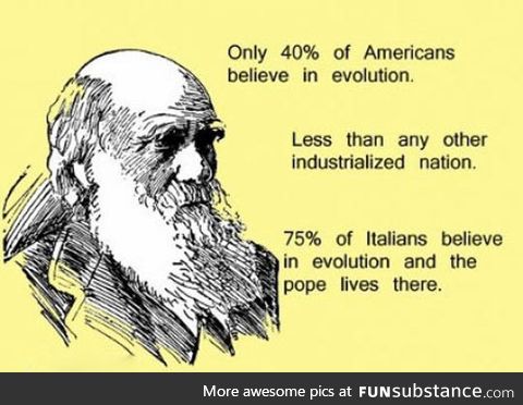 America and evolution