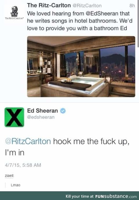 Sheeran is a spirit animal