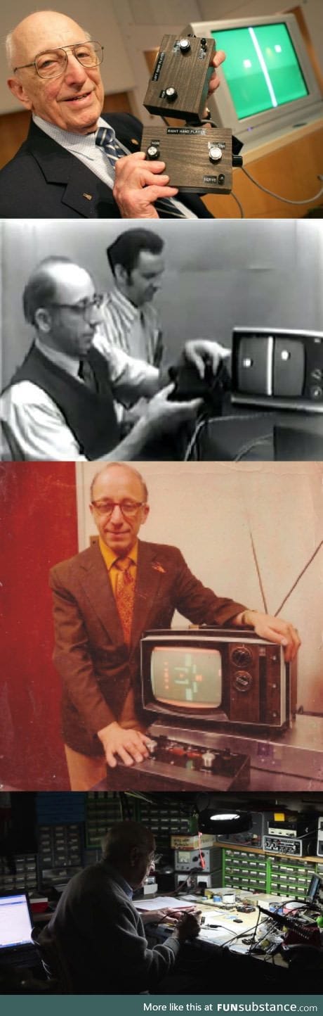 Ralph Baer, the man who created the first video game, died at the age of 92