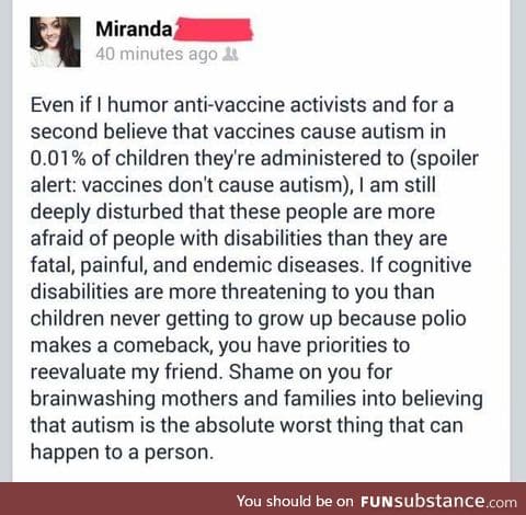 Vaccinate your kids you barbarians