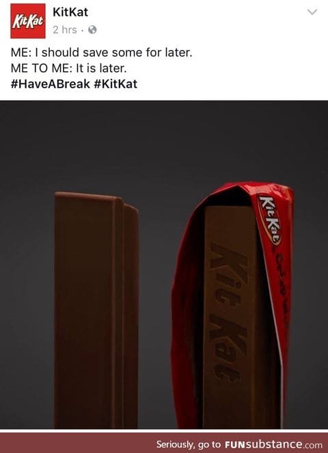 KitKats are awesome yo