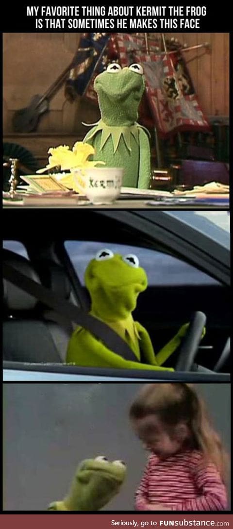 Favorite thing about kermit