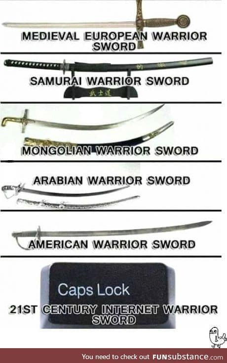 Warrior sword