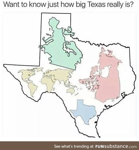 How big is Texas?