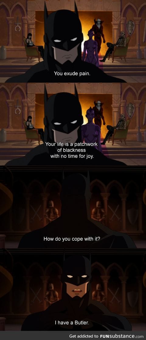 Batman's Coping Mechanism