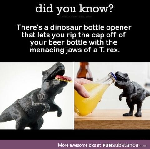 T-Rex bottle opener