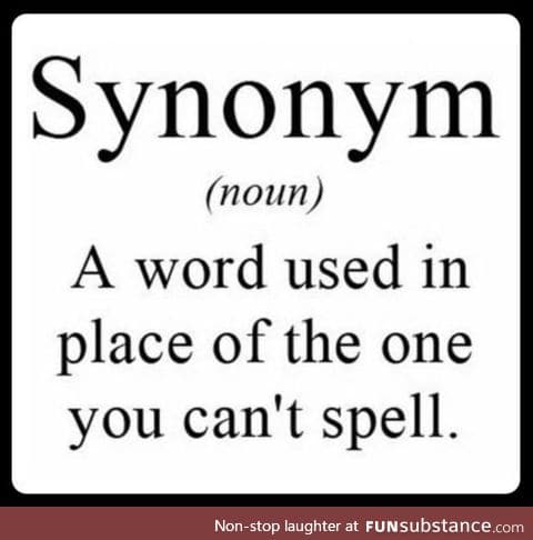 Synonym definition