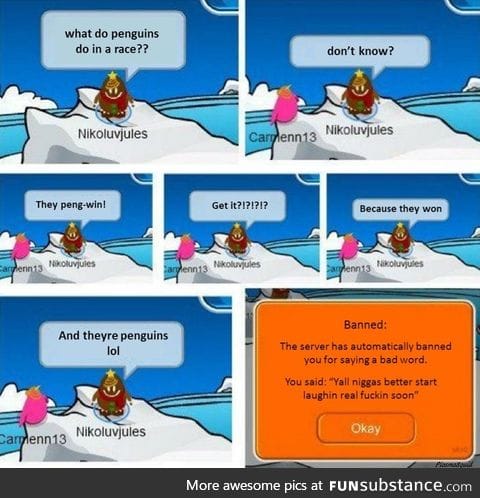 Club penguin. Never forget