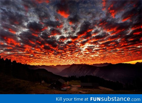 Probably the most badass picture of clouds ive seen