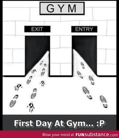 First Day At Gym