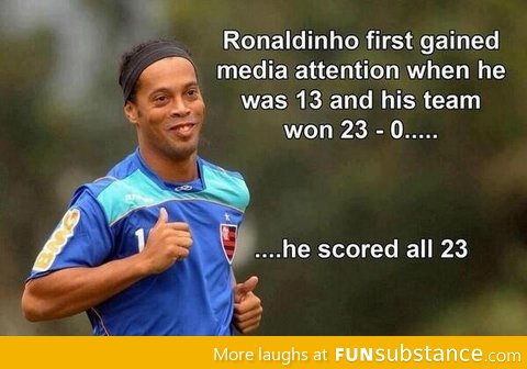 Legendary soccer player