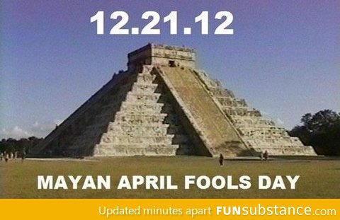 Mayan april fools day