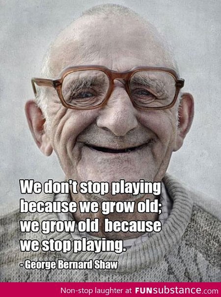 Never grow old