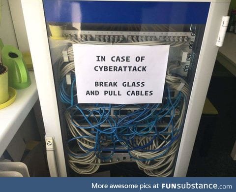 In Case of Cyberattack