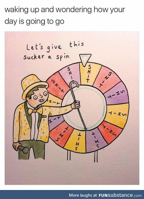 The wheel of shit