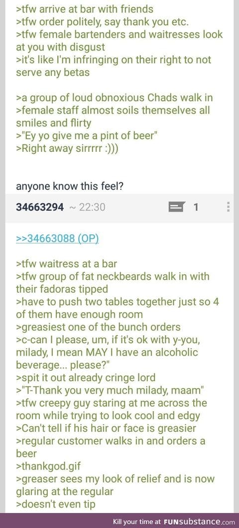 Anon goes to a bar