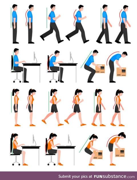 The Correct and Incorrect Posture Guide!