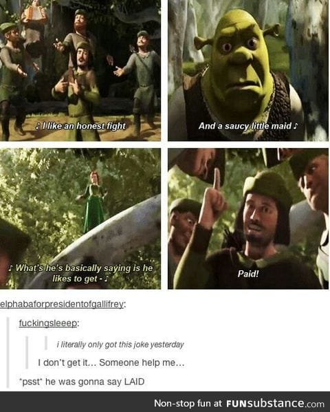 When Shrek met Robin Hood