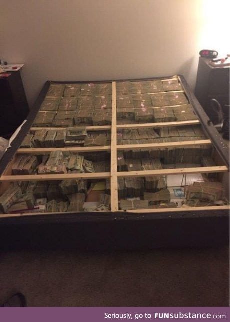 Just $20 million in cash hidden in a mattress