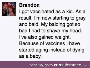 Effect of vaccnation