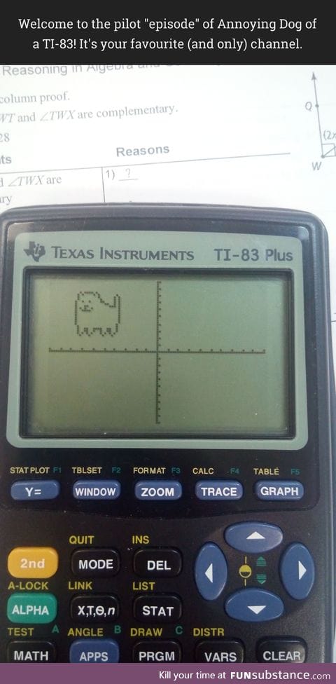 You say calculators don't deal with weird shit, but behold.