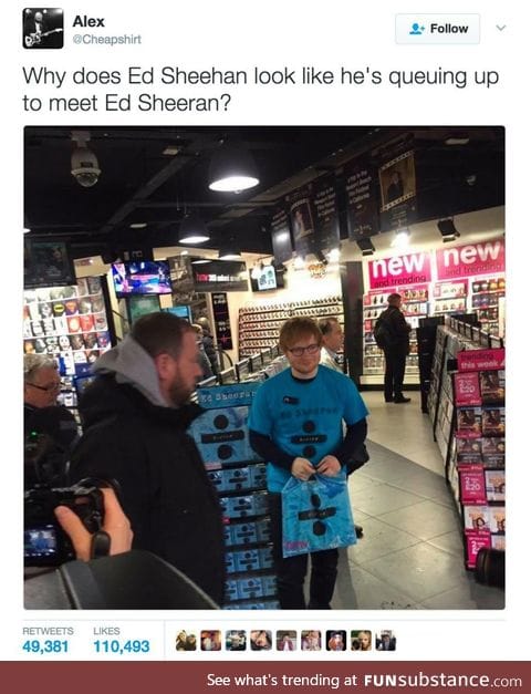 Ed Sheran fan