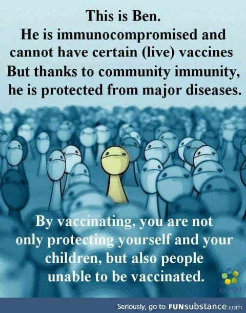 Vaccination helps everyone