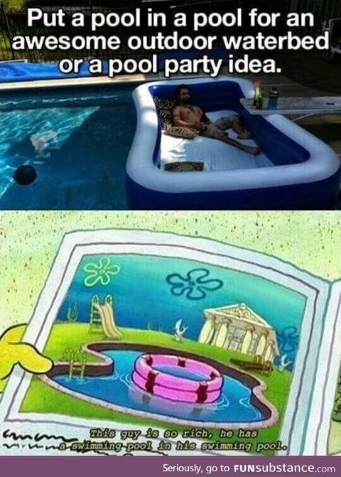 Pool in a pool
