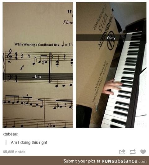 But then I have treble reading the music