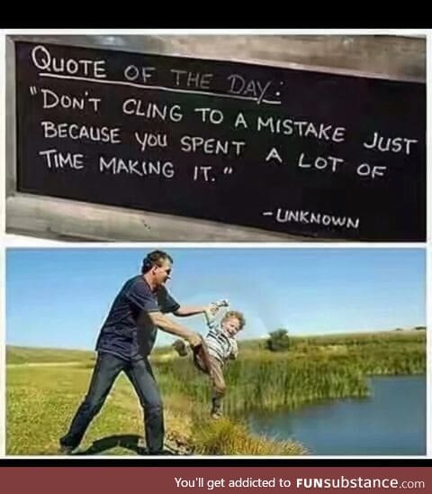 Quote about mistakes