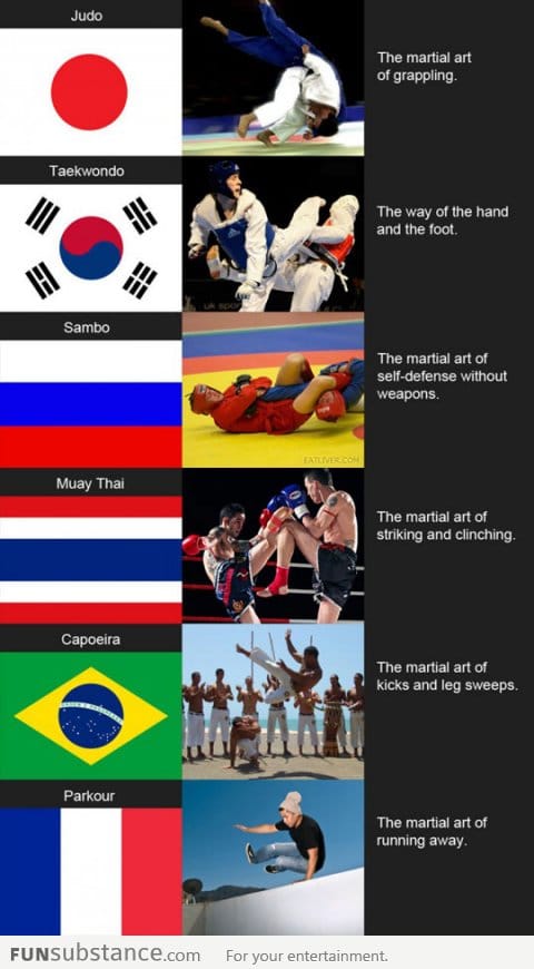 Martial arts explained