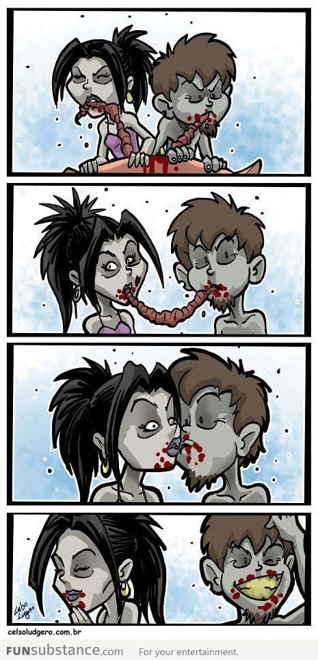 Zombie Lady and the Tramp