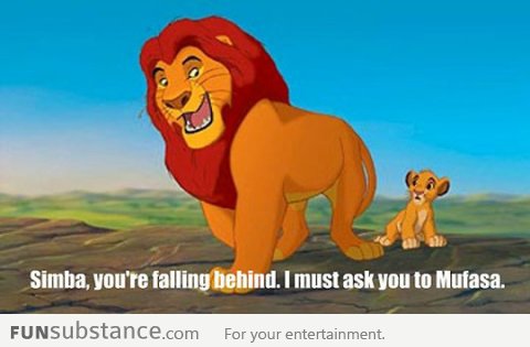 Come on, Simba