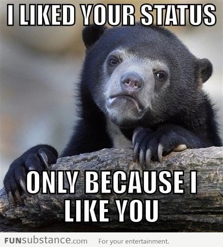 Confession Bear - Status