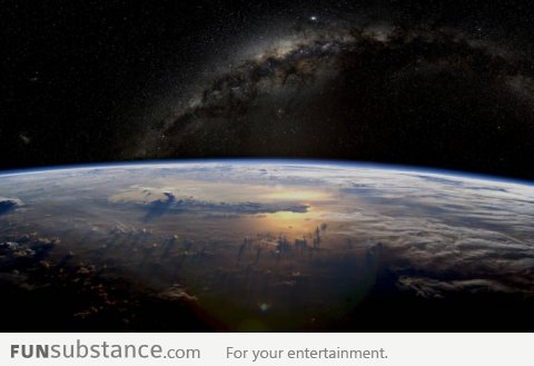 Amazing view of Earth from Space