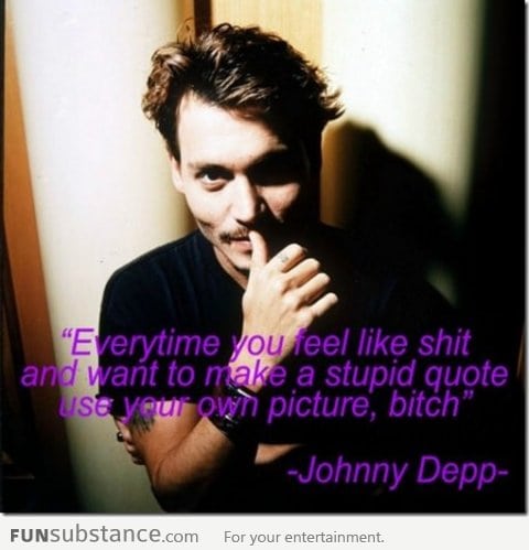 Johnny Depp being Badass