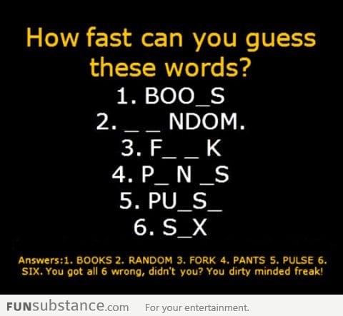 Guess these words