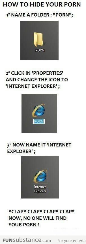 Because no one would open Internet Explorer