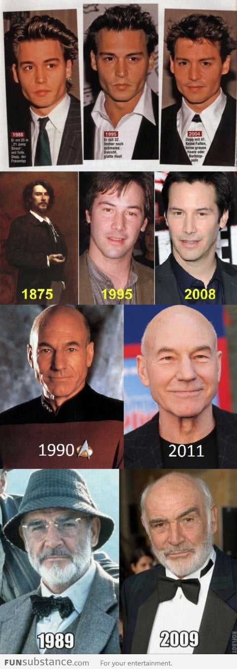 Actors who don't age