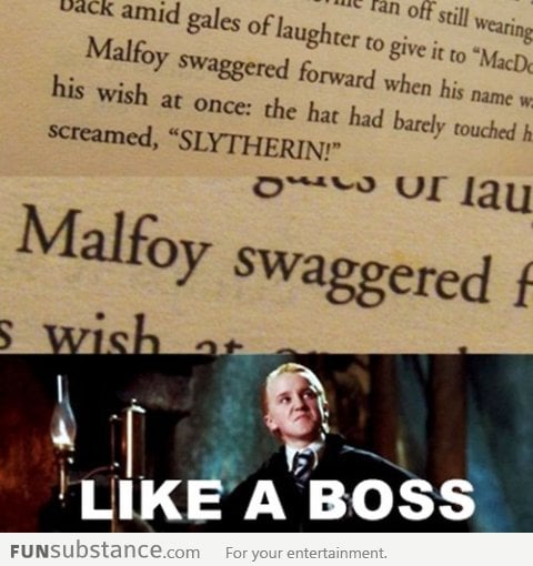 Draco did it before it was cool