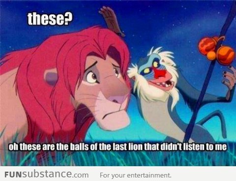 Always listen to Rafiki