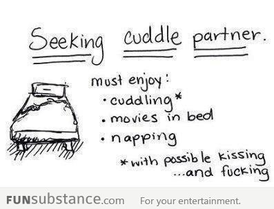 Cuddling