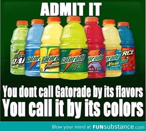 Gatorade flavors